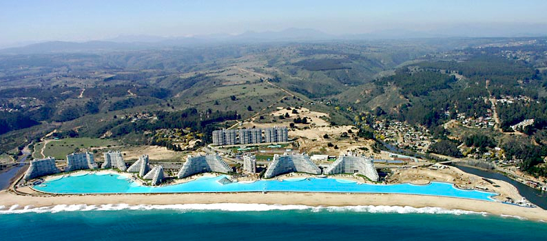 Größte Swimming Pool der Welt San-Alfonso-del-Mar-Resort 