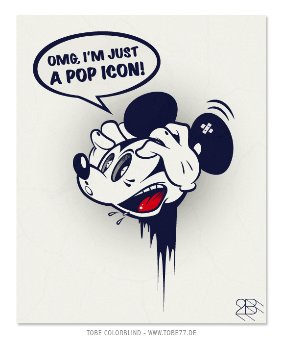 Mickey & Donald vectorized pop-icon-mm-tobe-2011 