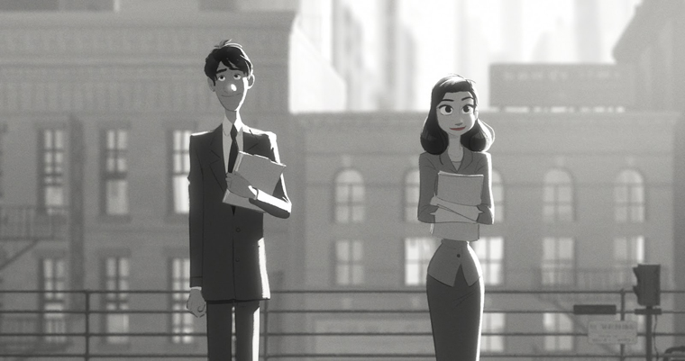 Paperman: Wunderschöner animierter Kurzfilm von Disney Paperman_still_1 