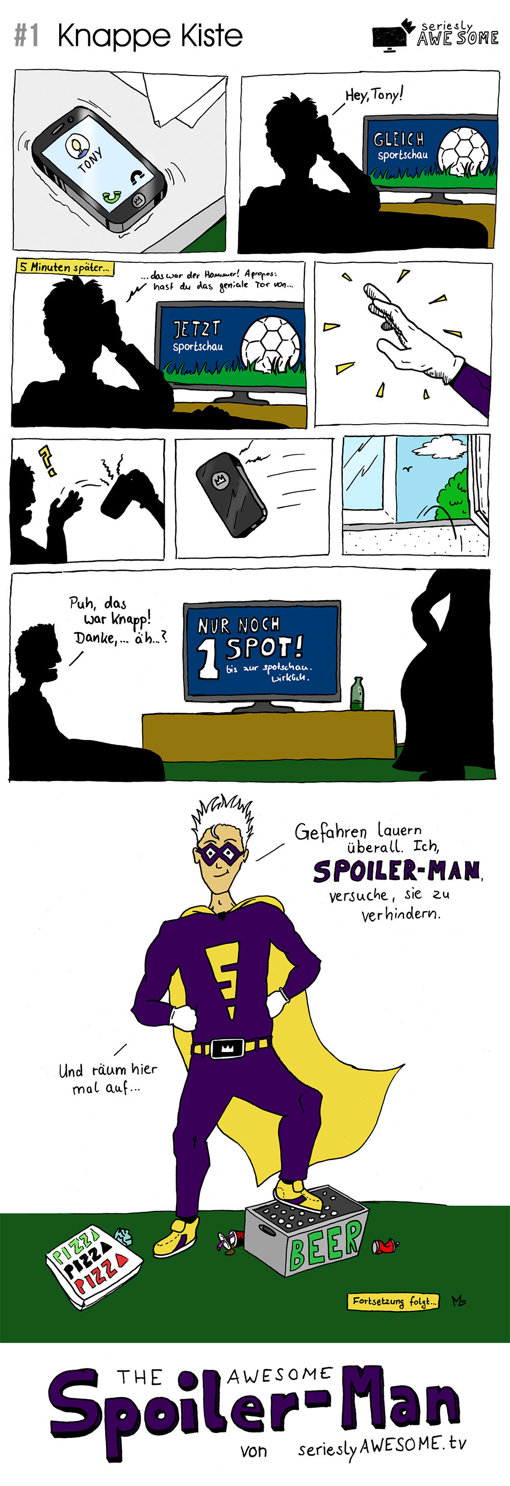 The AWESOME Spoiler-Man Spoiler-Man_01-Knappe-Kiste