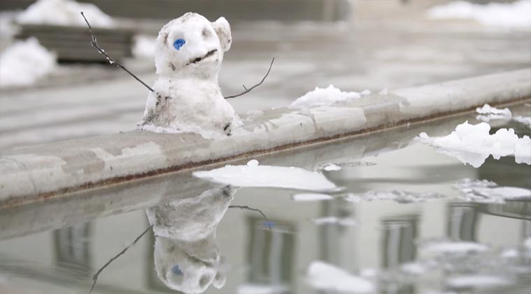 Rette deinen Schneemann