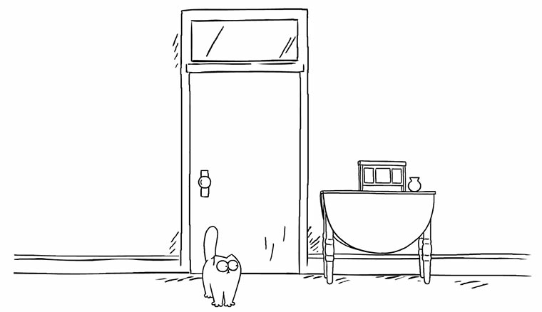 Simon’s Cat – Let Me Out