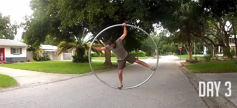 First 30 Days in a Cyr Wheel