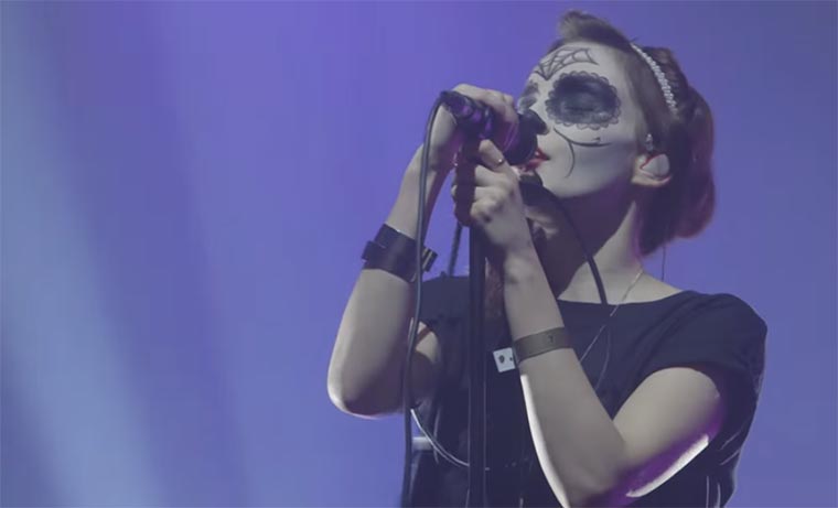 Chvrches @ Pitchfork Festival 2014
