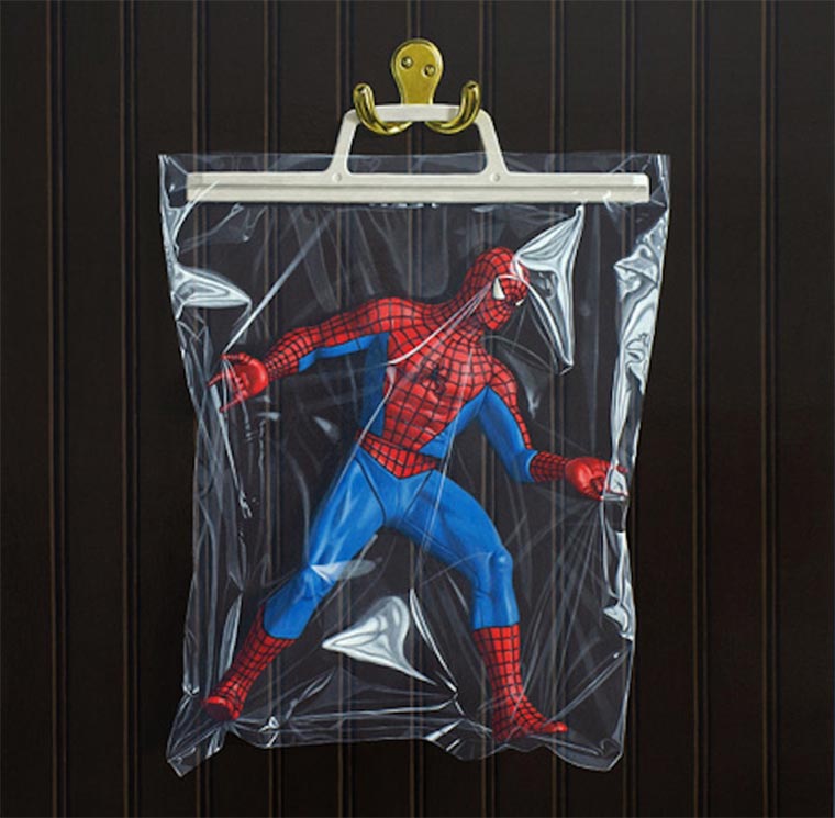 Superhelden in Plastiktüten