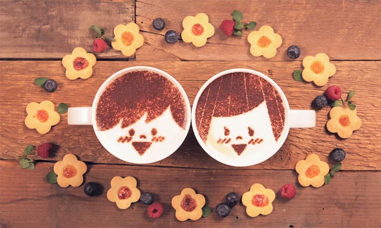 Stopmotion aus 1.000 Kaffeetassen coffe_couple 