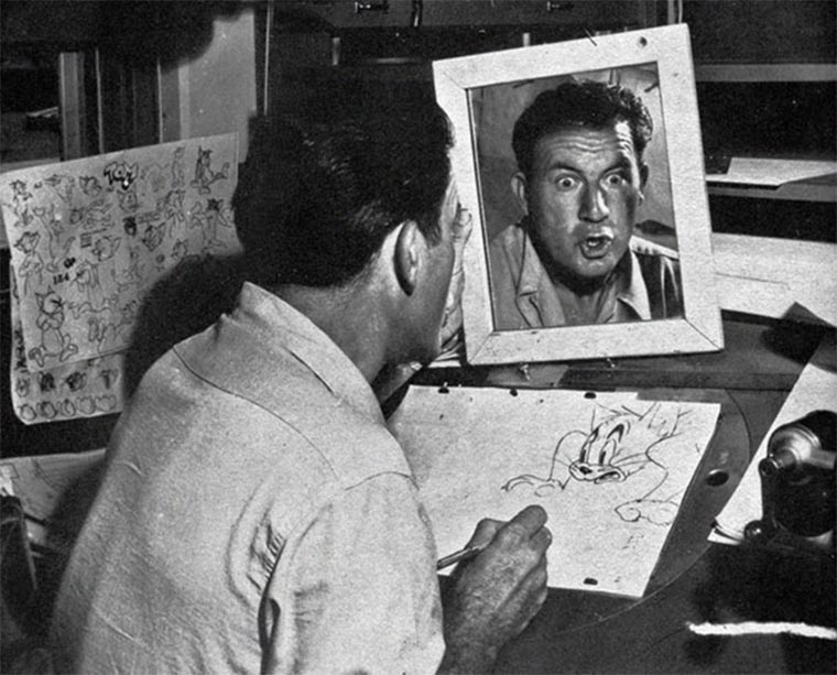 Disney-Zeichner checken Mimik im Spiegel disney_mirror_01 