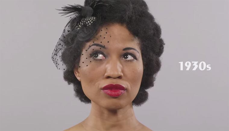 100 Years of Beauty in 1 Minute 2