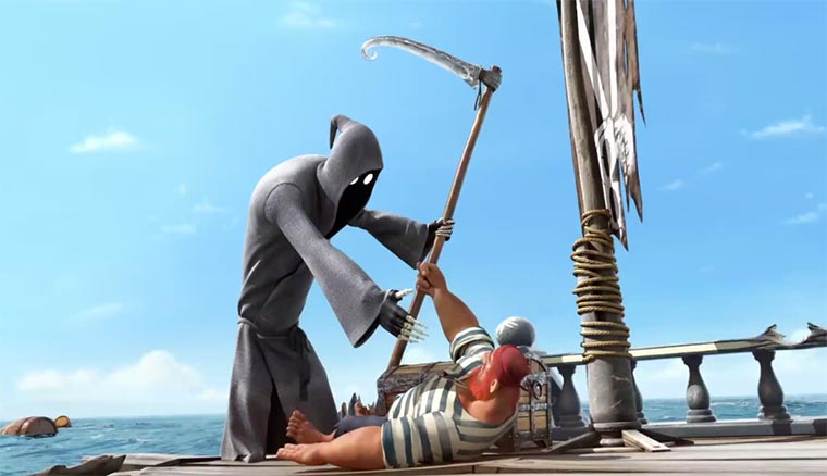 Unglücksrabe Tod Dji-Death-Sails 