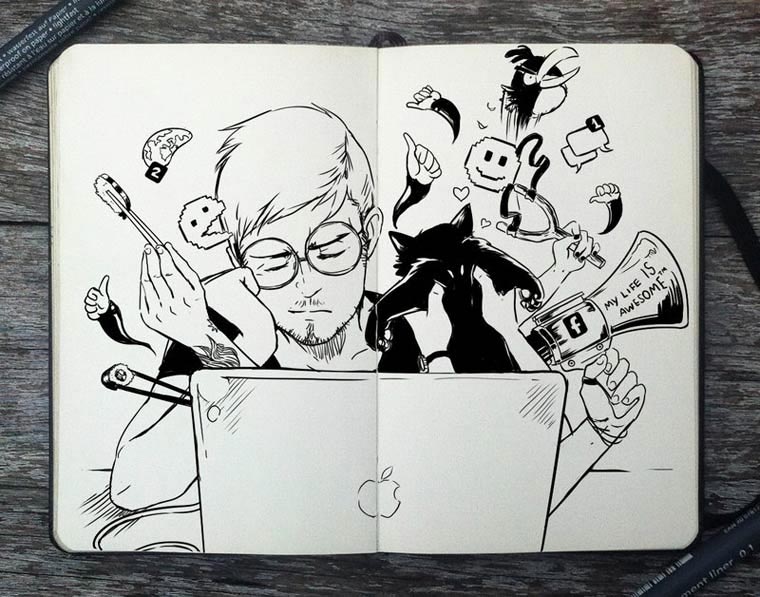 365 Days Of Doodles Gabrial_Picolo_14 