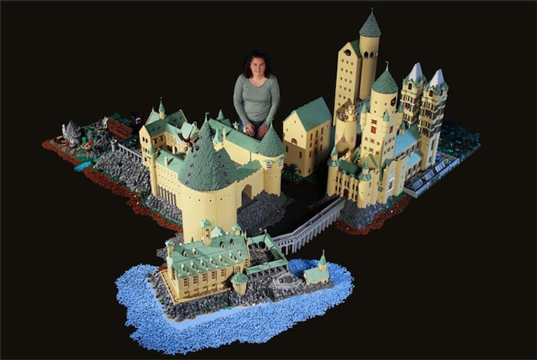 Hogwarts aus 400.000 LEGO-Steinen LEGO-Hogwarts_01 