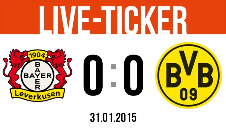 Live-Ticker: Bayer Leverkusen – Borussia Dortmund
