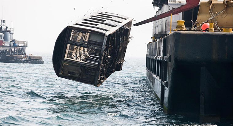 Endstation der New Yorker U-Bahn