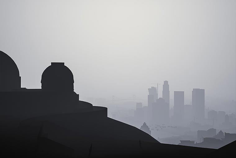 Surreal: GTA V ohne Texturen los_santos_obj_03 