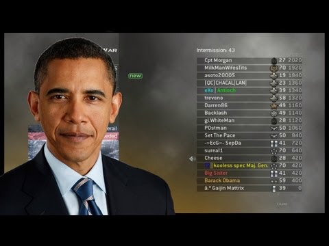 Obama spielt Modern Warfare 2