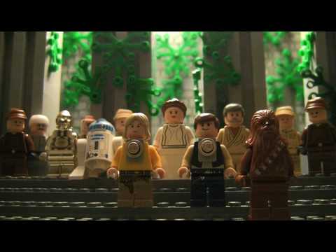 Star Wars in 2 Stopmotion-Minuten