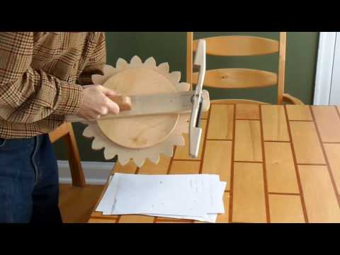 Hölzerne Stift-Zentrifuge