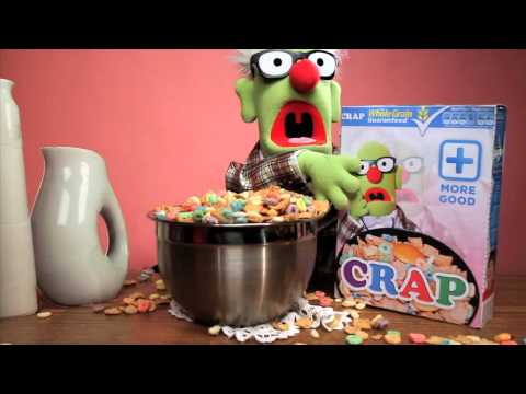 Sick fake ads for Crap food