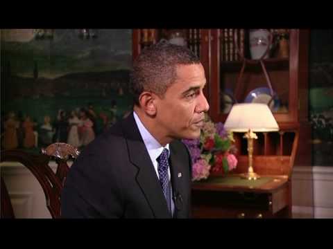 10-Jähriger Damon Weaver interviewt Obama