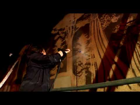 Graffitti rückwärts