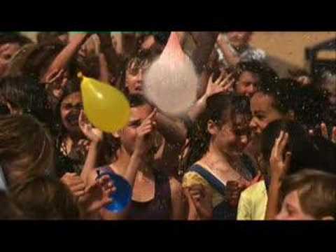 Slow-Motion Wasserbomben