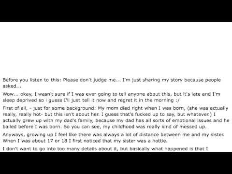 Wenn Mann auf die eigene Schwester steht