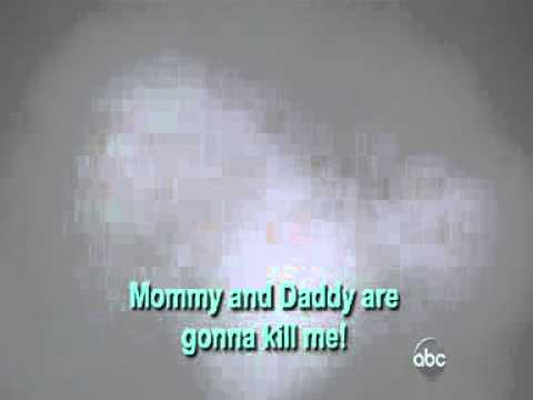 Cute: „Mommy and Daddy are gonna kill me!“