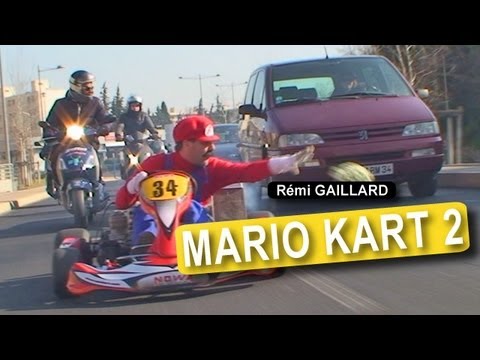 Real Life Super Mario Kart by Rémi Gaillard