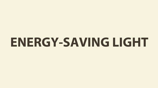 Energiesparen leicht gemacht