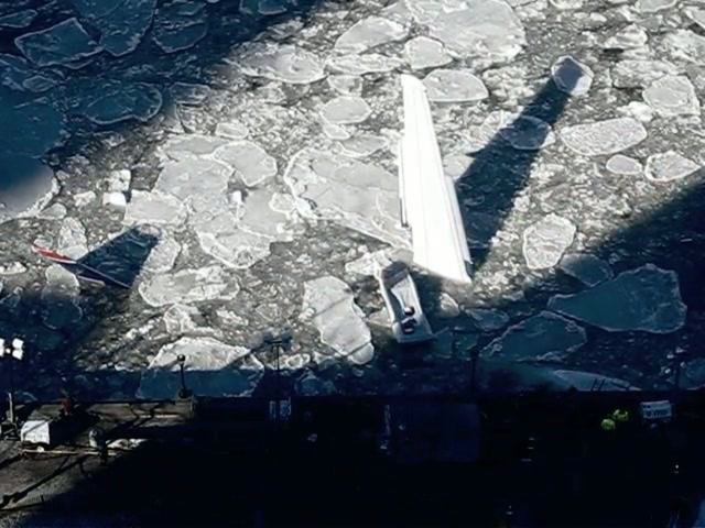 Timelapse-Bergung des Hudson-Fliegers