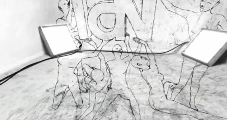 Großartige 3D-Wandmalerei von Punx Sthlm