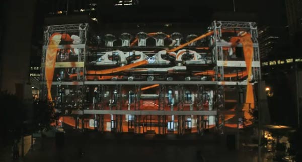 3D-Projektion: Hot Wheels Secret Race Battle