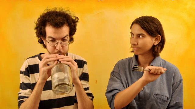 Aufblasbare Glasflaschen