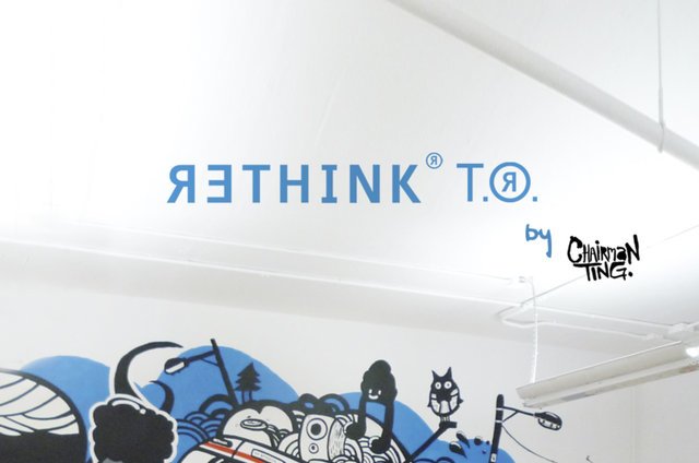 Schicke Timelapse-Wandmalerei