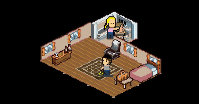 The Big Lebowski als 8-Bit Game