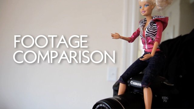 Test: Canon 7D vs. Barbie Video Girl