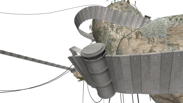 Kranker visueller 3D-Animations-Scheiß 2