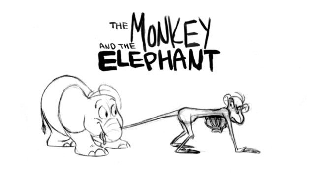 The Monkey and the Elephant