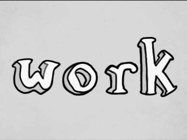 Animated short Work