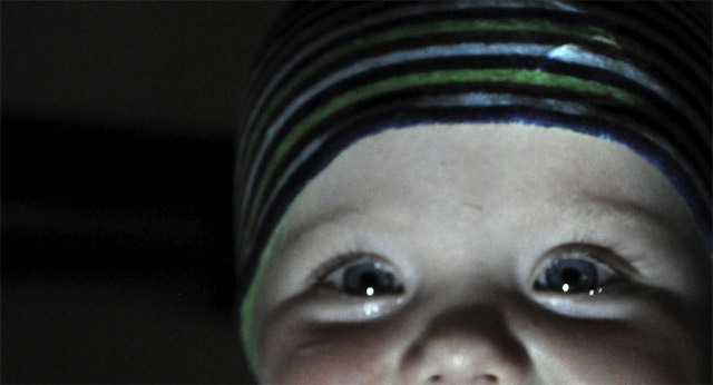 Sweet: Arthur recreates scenes from classic movies