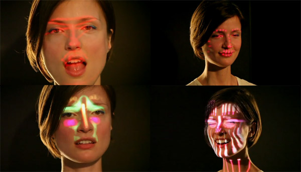 Kinect-Gesichtsmapping-Musikvideo