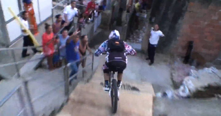 BMX Mountainbike Downhill Madness