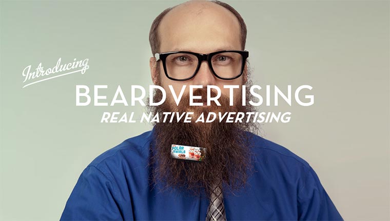 Werbung mit Bart – Beardvertising