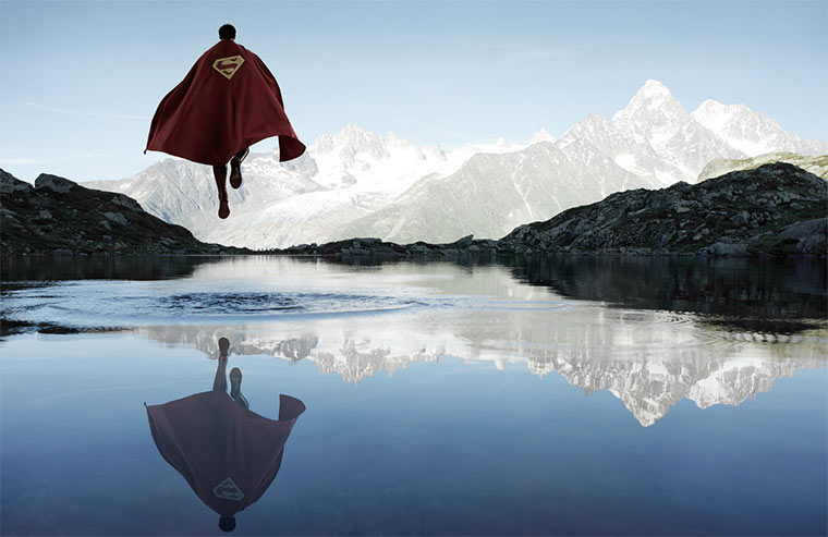 Superhelden in freier Wildbahn