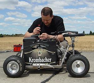 Bier und Fahren? Aber klaro!