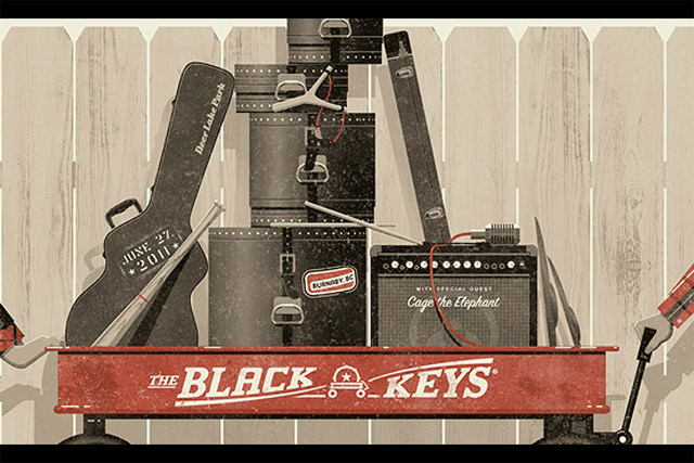 Illustration: Making Of The Black Keys Poster