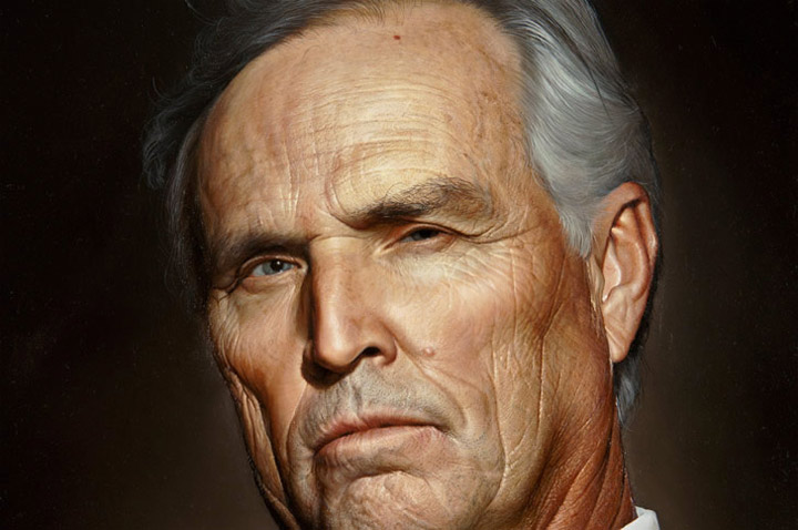 Malerei: Realistische Portraits von Bryan Drury