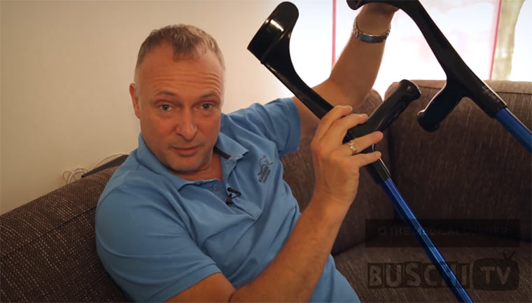 Buschi in der Reha: Die Wade der Nation