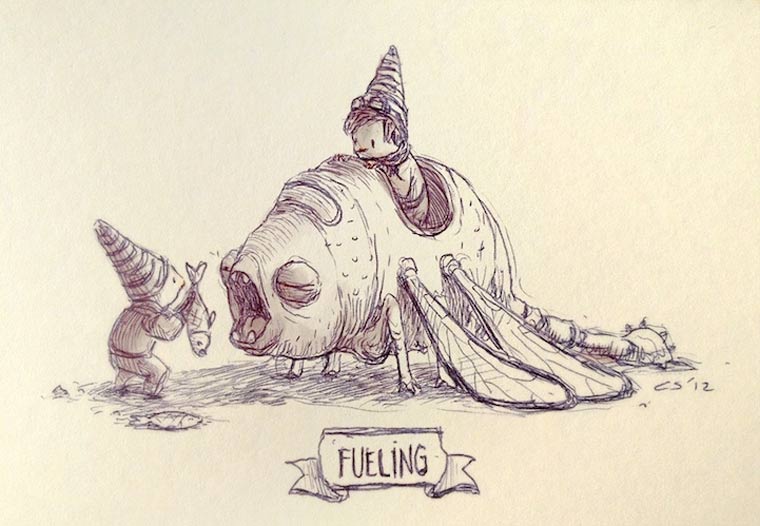 Zufallsbegriffe wunderbar illustriert: Charles Santoso