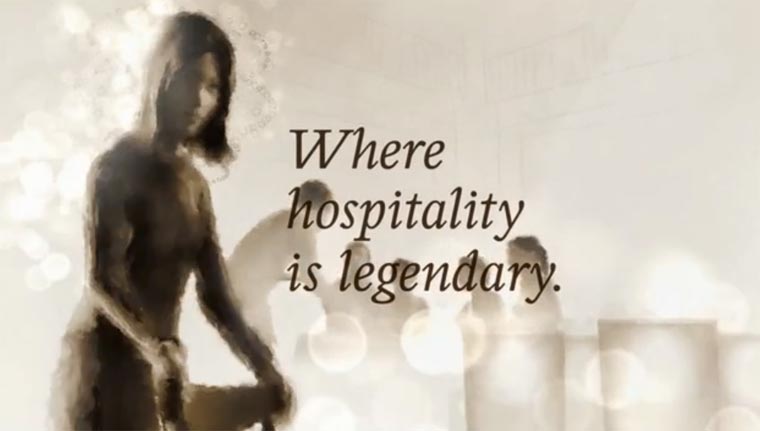 gastfreundliche Pastellanimation